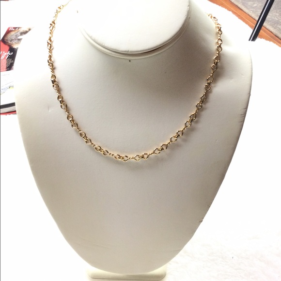 Zales Jewelry - ZALES 14KY FANCY TWIST NECKLACE NEW WITH BOX